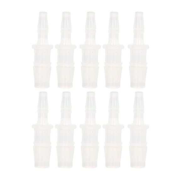 10x PP Hose Reducer Connectors, Odorless, High Performance, Long Life, Fits Silicone  Pump Tubing