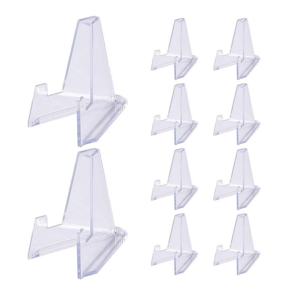 10x PSA Card Stand Display Stands Large Small Box Paper Clip Holde DE H8X4