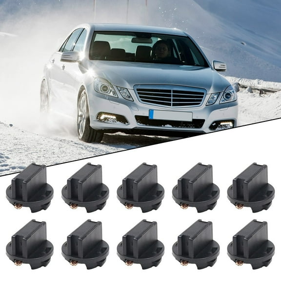 10x Plug and Play Bulb Holder Sockets for 168 192 194 Lock Wedge Bases Lamp Dash