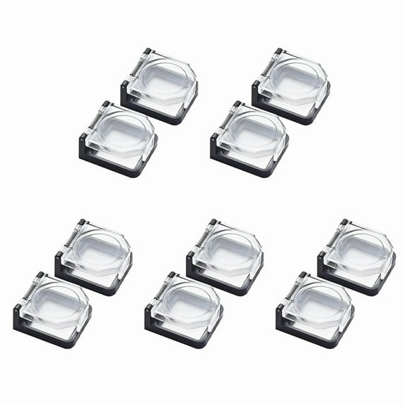 10x Power Push Button Switch Cover,Waterproof and Collision , for 25mm Mounting Hole A
