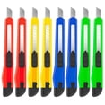 thumbnail image 1 of 10x Razor Blade Utility Knife Box Cutter Sharp Snap Precise Exacto Plastic Case, 1 of 12