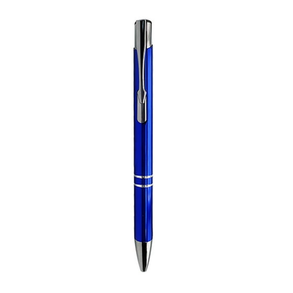 10x Retractable Ballpoint Pens Point Work Pen 1.0mm Black/Blue Ink Metal Ballpoint Pen Comfortable Writing Pens