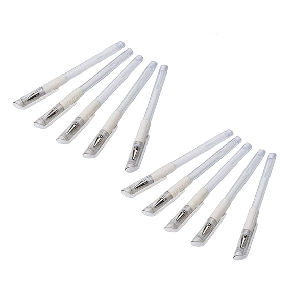 10x Skin Marker Positioning Pen White Surgical Skin Marker Eyebrow Permanent Makeup Pen Makeup Position Tools