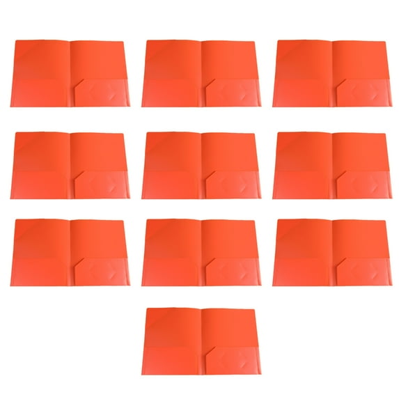 10x/Set Two Pocket Folders Presentation Folder Letter Size Document Folder