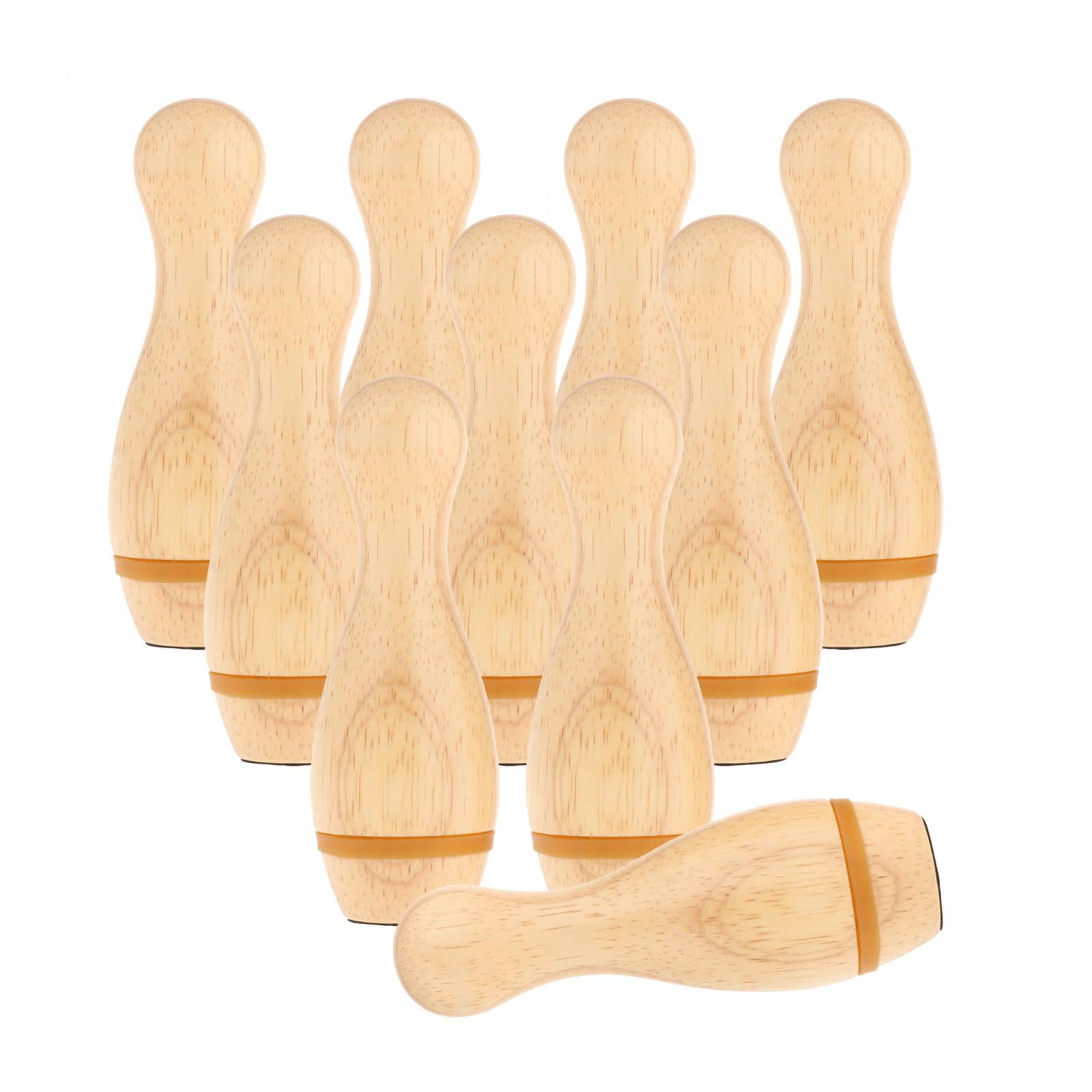 10x Shuffleboard Table Bowling Pin Bowling Game Durable Fun Indoor