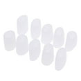 thumbnail image 1 of 10x Silicone Toe Sleeves s Wraps Cushions Separators for Corn Calluse , White A, 1 of 8