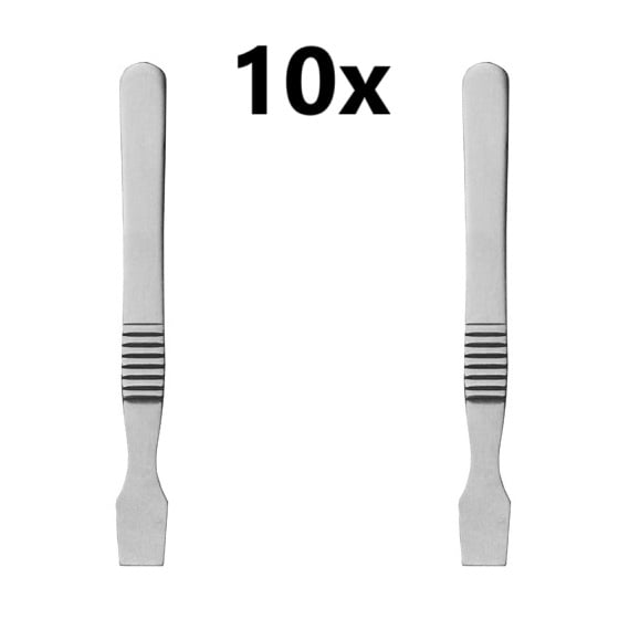10x Silver Metal Opening Flat Bar Pry Tool Spudger for iPhone/iPad/iPod Repair