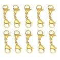 thumbnail image 1 of 10x Small Bracelet Extender Necklace Shortener Clasp Bracelet Necklace Extender, 1 of 15