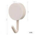 thumbnail image 1 of 10x Strong Self Adhesive Hooks Set Sticky Stick on Wall Hanger Hooks-WE, 1 of 7
