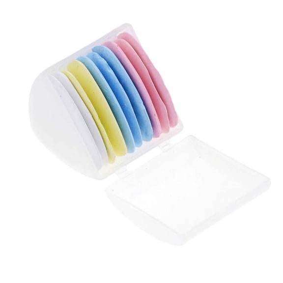 10x Tailors Chalk Fabric Chalk Pencil DIY Sewing Tools Easy Cleaning Sewing Chalk Markers Colorful Chalks for Tracing Crafting Canvas Bags