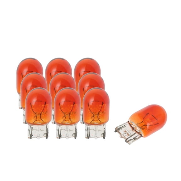 10x Turn Signal Radiant Indicator Bulbs Single Filament Amber