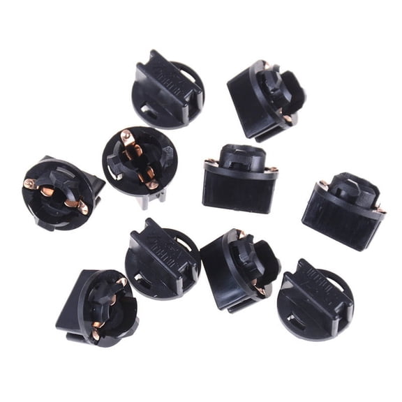 10x Twist Lock T10 W5W 168 192 194 Wedge Instrument Panel Dash Light Base Socket