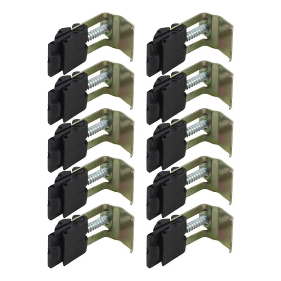 10x Undermount Adjustable Sink Clips 14-32 Mm Mounting Brackets Repair For Kitchen Sink Fixing Clips Accessories