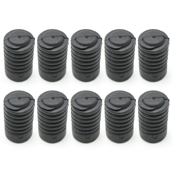 10x-Universal Car Trunk Tailgate Door Engine Cover Shockproof Cushion Pad Rubber Buffer Bands Pier Shock Block Hood-Glue