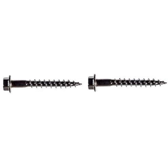 Simpson Strong-Tie Hex Screw - Steel, Black - 10x1-1/2 In