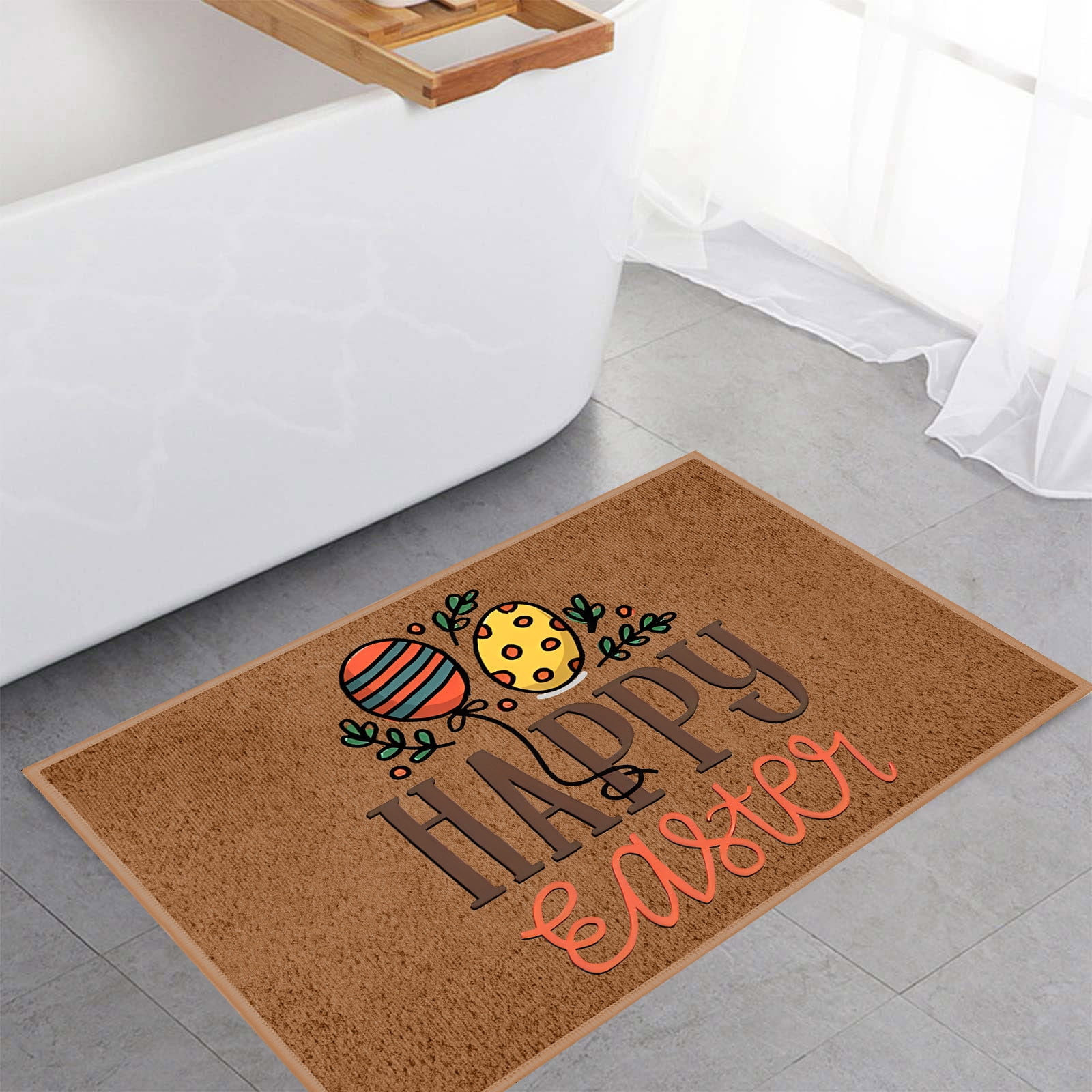 10x10 Carpet Easter Doormat Funny Living Room Floor Mat Easter Indoor
