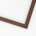 thumbnail image 1 of 10x10 Flat Dark Brown Wood Frame - "The Edge" Medium - Great for Posters, Photos, Art Prints,, 1 of 6