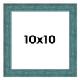thumbnail image 1 of 10x10 Frame Blue Rustic Barnwood Solid Wood Picture Frame Width 1.25 Inches | Interior Depth 0.5, 1 of 8