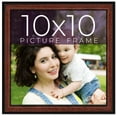 thumbnail image 1 of 10x10 Frame Executive Brown Round Mahogany Finish Solid Wood Picture Frame | 1.25 Inch Moulding, 1 of 8