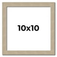 thumbnail image 1 of 10x10 Frame Grey Solid Wood Picture Frame Width 1 Inches | Interior Frame Depth 0.5 Inches |, 1 of 8