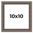 thumbnail image 1 of 10x10 Frame Silver Real Wood Picture Frame Width 1.25 Inches | Interior Frame Depth 0.5 Inches |, 1 of 8