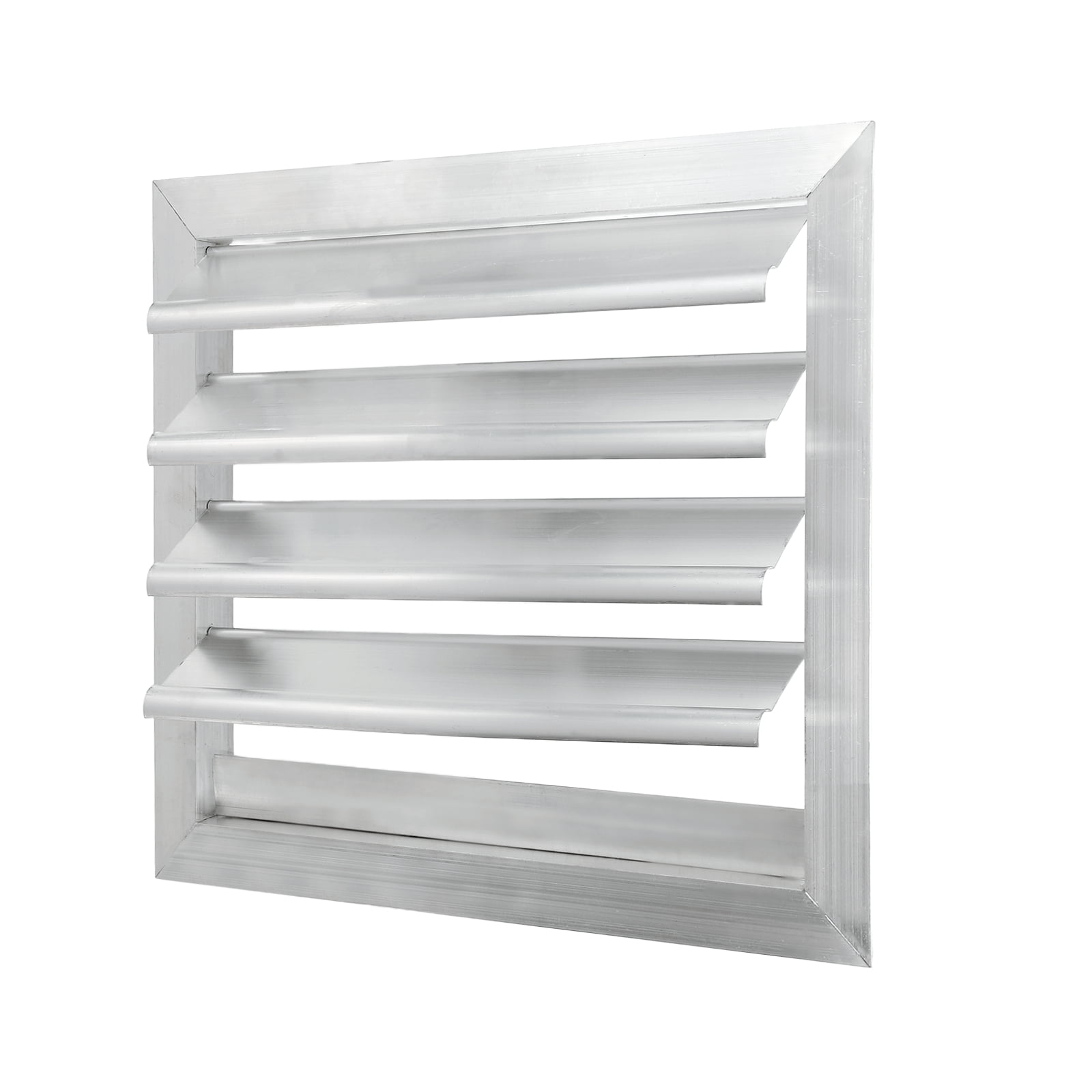 Uxcell Aluminum Vent Cover, Louver Shutter Exhaust Fan Louvered Vent ...