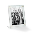 thumbnail image 1 of 10x10 Magnetic Acrylic Frame Table Stand Includes Gold Magnetic Front Cover to Easily Change Photos - Made in the USA, 1 of 5