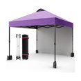thumbnail image 1 of 10x10 Pop Up Canopy with Sidewalls for Outdoor, Portable Canopy with One Push Setup, Easy Set-Up Waterproof Tent for Outdoor Party, Sun Shade for Wedding Backyard Garden Event, 1 of 8