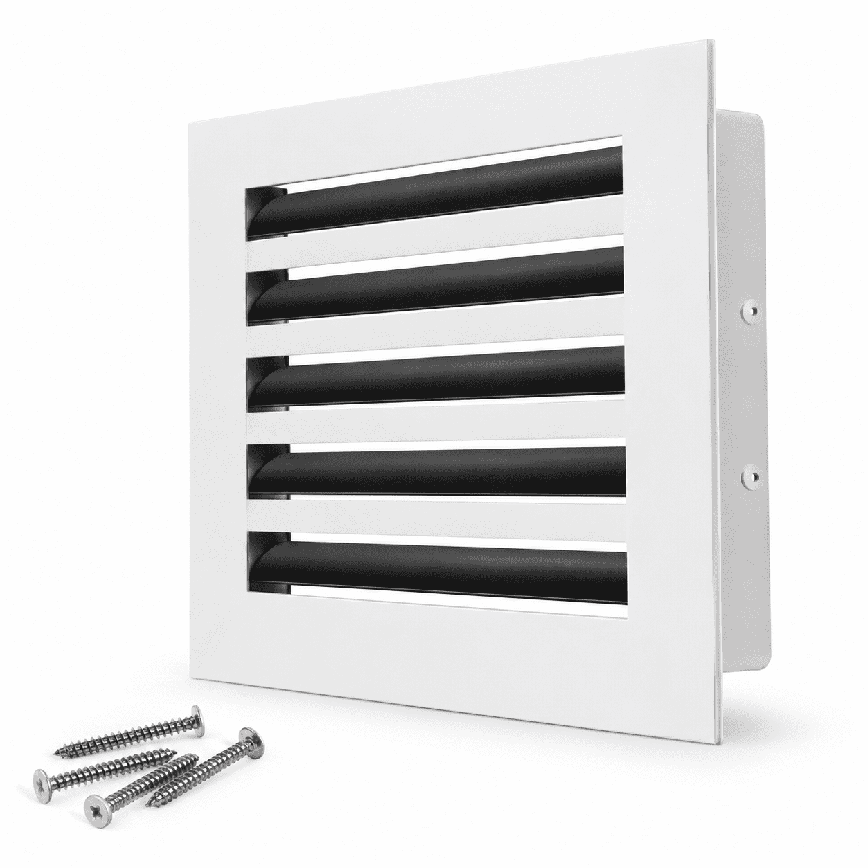 10x10 White Modern Air Vent Cover Decorative AC Register Grille ...