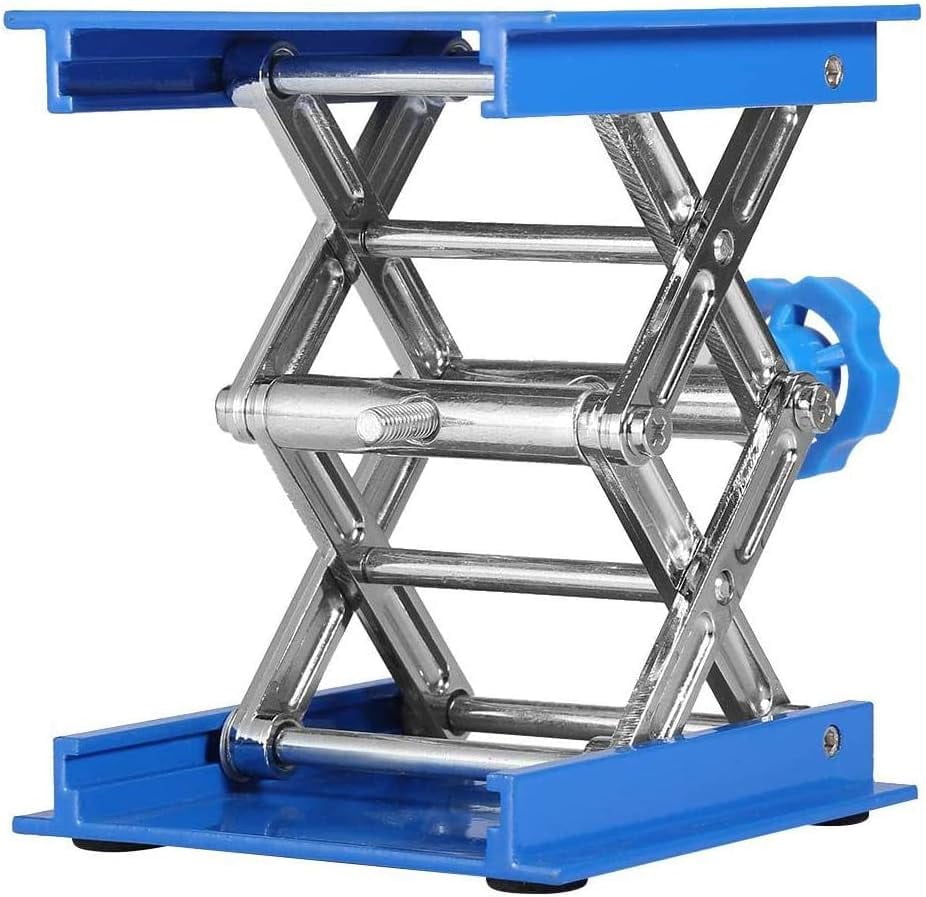 10x10 cm Lab Lift Adjustable Platform, Precise Height Adjustment ...