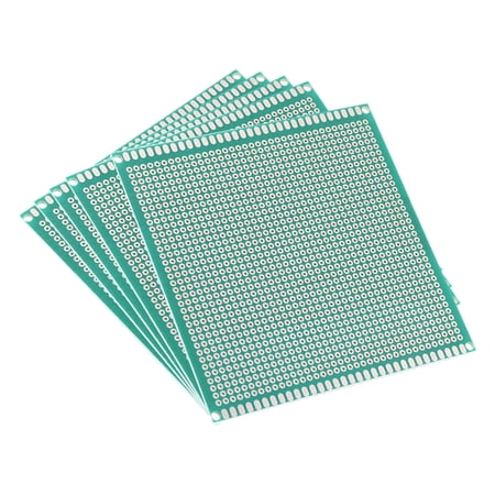 10x10cm Single Sided Universal Printed Circuit Board for DIY Soldering 5pcs