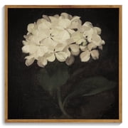 10x10in Natural Framed Hydrangeas Wall Home Decor Vintage Flower Classic Prints Modern Farmhouse Kitchen Bathroom Office Decor