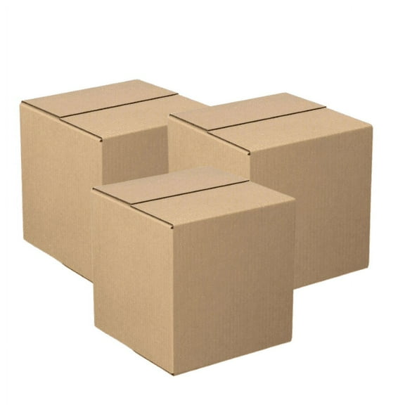 10x10x10 Size Shipping and Packing Box - Cardboard - Quantity Per Order: 50 Box Bundle- Free Shipping
