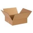 thumbnail image 1 of - 10x10x2 Pack of 25 Corrugated Cardboard Packing Shipping Mailing Moving Carton Boxes, 1 of 4