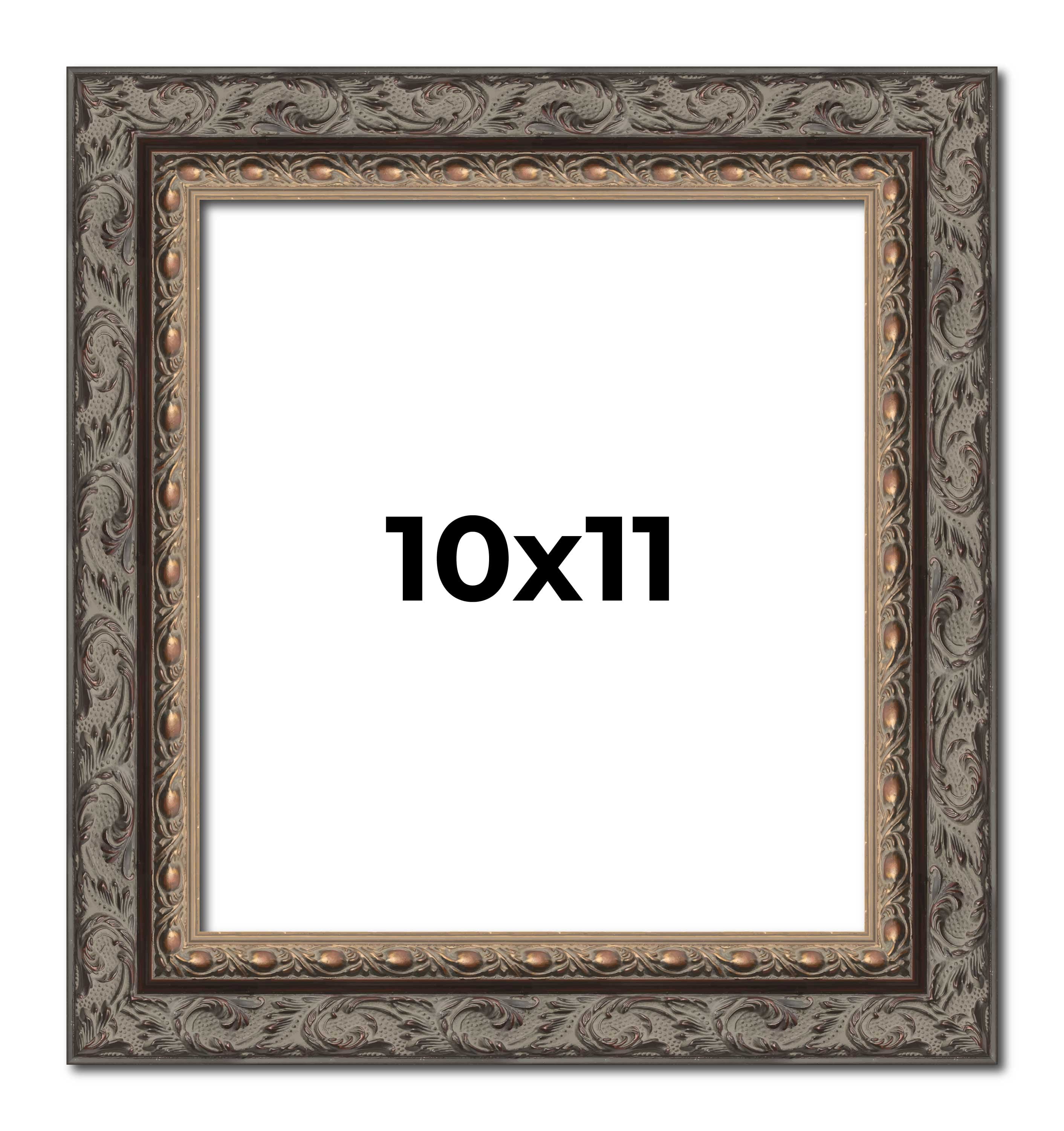 10x11 Frame Black Real Wood Picture Frame Width 2 inches | Interior ...