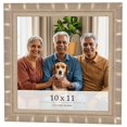 thumbnail image 1 of 10x11 Frame Silver Real Wood Picture Frame Width 1.5 inches | Interior Frame Depth 0.5 inches |, 1 of 8
