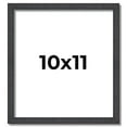 thumbnail image 1 of 10x11 Rustic Brown Real Wood Picture Frame Width 0.75 inches | Interior Frame Depth 0.5 inches |, 1 of 8