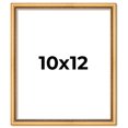 thumbnail image 1 of 10x12 Frame Beaded Gold Solid Wood Picture Frame | 0.75 Inches Moulding Width | Liscio Oro, 1 of 8