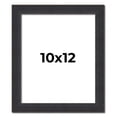 thumbnail image 1 of 10x12 Frame Black Real Wood Picture Frame Width 1.25 Inches | Interior Frame Depth 0.5 Inches |, 1 of 8