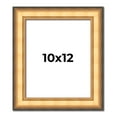 thumbnail image 1 of 10x12 Frame Gold Plein Aire Solid Wood Picture Frame Width 2 Inches | Interior Frame Depth 0.5, 1 of 8