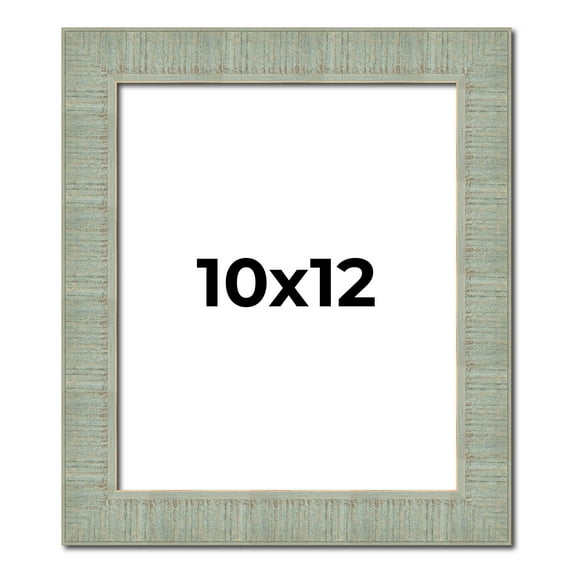 10x12 Frame Green Desert Pear Solid Wood Picture Frame | 1.625 Inch Moulding Width | Interior Frame
