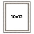 thumbnail image 1 of 10x12 Frame Silver Real Wood Picture Frame Width 1.25 Inches | Interior Frame Depth 0.5 Inches |, 1 of 8