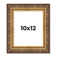 thumbnail image 1 of 10x12 Frame Vintage Gold Solid Wood Picture Frame | 2.5 Inch Moulding Width | Ornate Bronze Museo, 1 of 8
