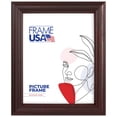 thumbnail image 1 of 10x12 Picture Frame – Red Americana Style 59504-026, 1.25 Inch Wood Moulding, Includes Glass and Backing –&nbsp;Wall Display Frame for Art, Posters, or Photos – Frame USA, 1 of 4
