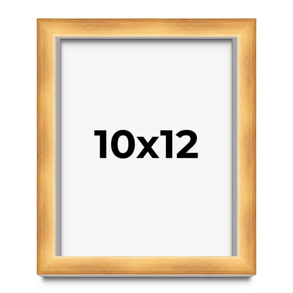 10x12 Shadow Box Bronze Cross-Brushed Display Frame | 1.625 Inches Deep Solid Wood | UV Resistant
