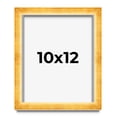 thumbnail image 1 of 10x12 Shadow Box Frame Gold | 1.625 Inches Deep Real Wood Traditional Shadowbox Display Frame | UV, 1 of 5
