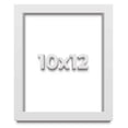 thumbnail image 1 of 10x12 Shadow Box High Gloss White Display Frame | 1.625 Inches Deep | 1 Inch Moulding Width | Solid, 1 of 4
