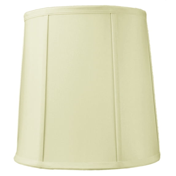 10x12x12" SLIP UNO FITTER Egg Shell Shantung Drum Lampshade