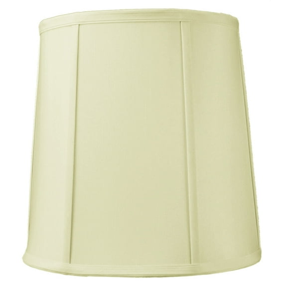 10x12x12" SLIP UNO FITTER Egg Shell Shantung Drum Lampshade