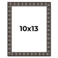 thumbnail image 1 of 10x13 Frame Black Brown Chestnut Mosaic Solid Wood Picture Frame | 1.125 Inch Moulding Width |, 1 of 8